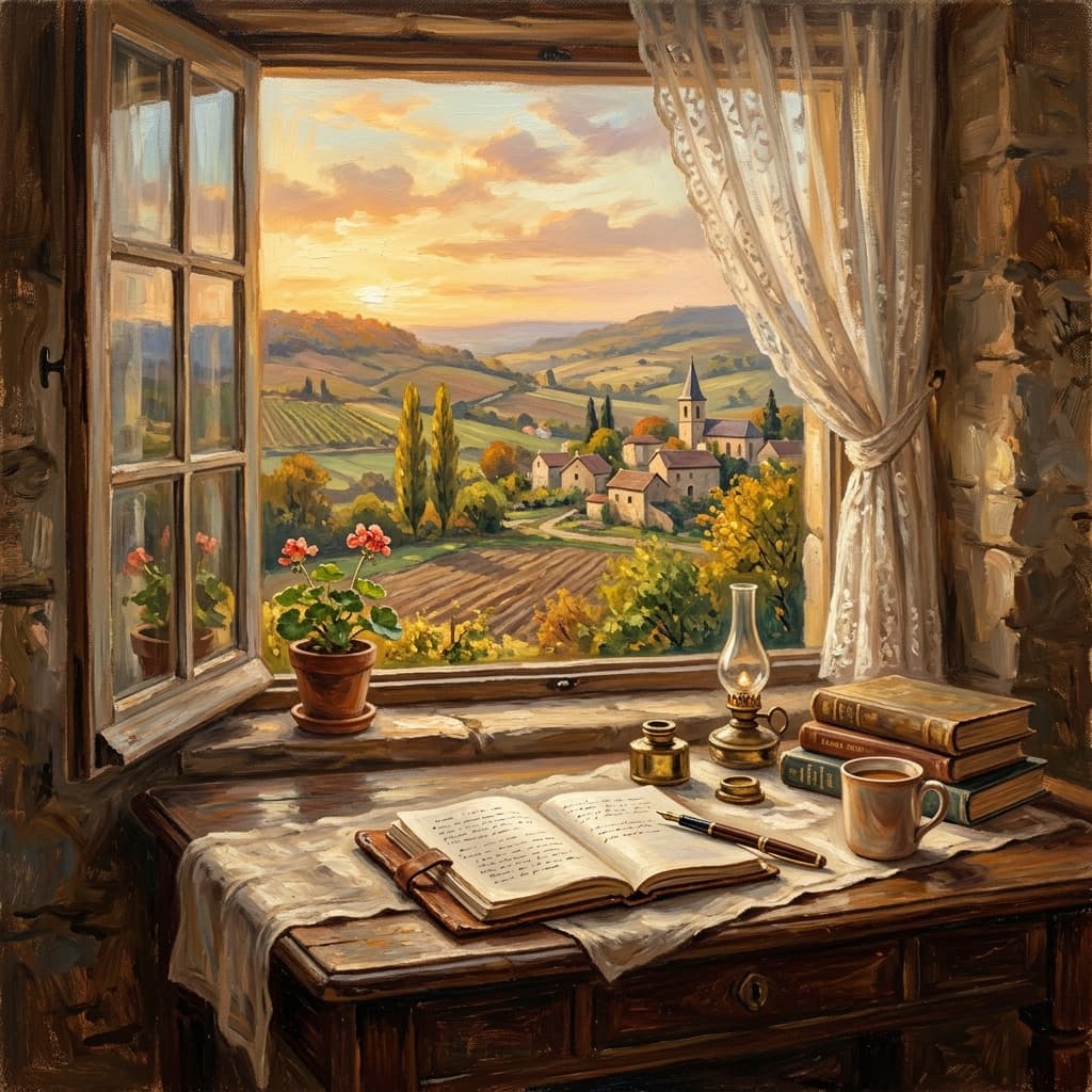 Vintage French Art Concept (vintage_french_desk_1782242804187.png)
